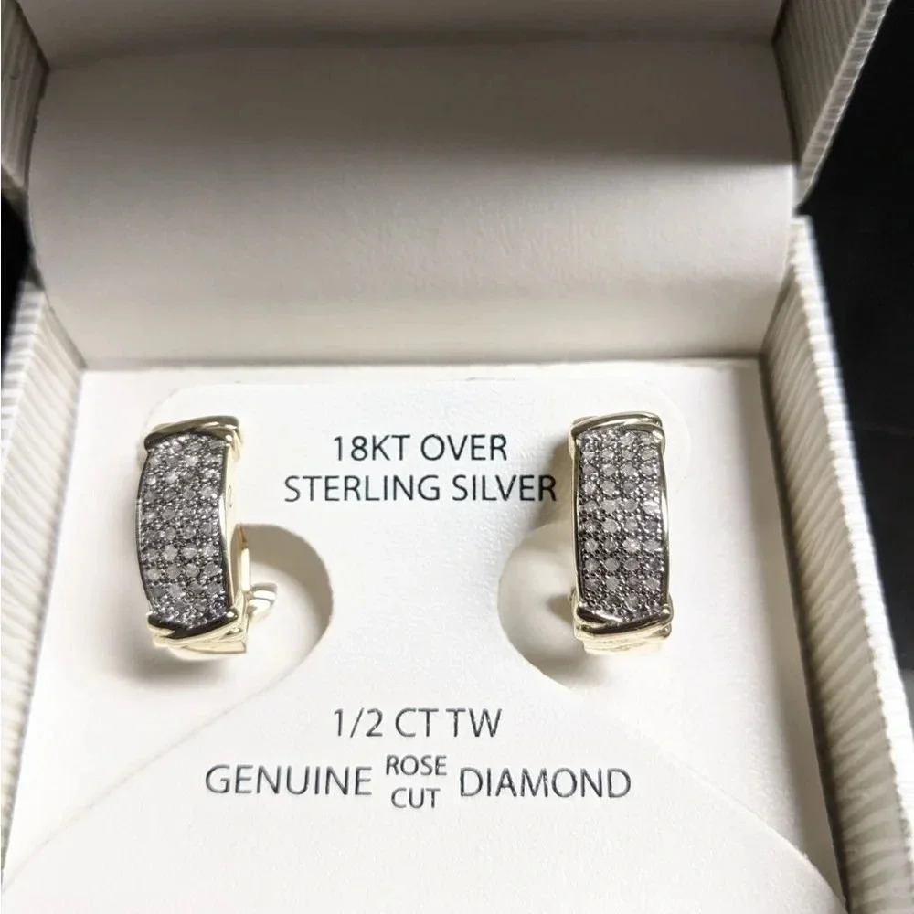 Victoria Townsend 18KT Sterling Silver Earrings
